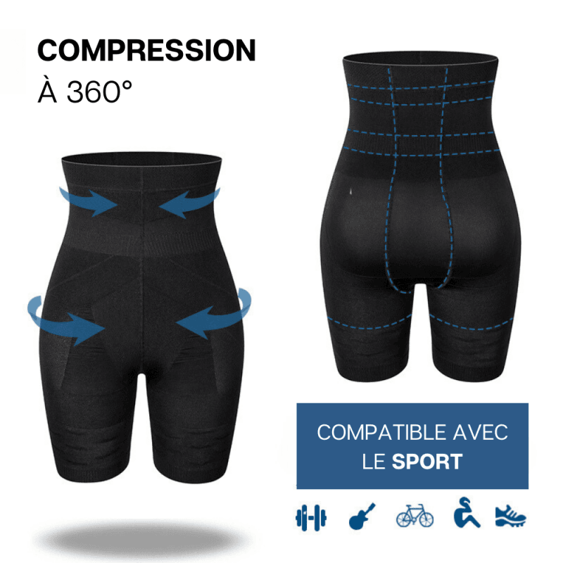 SHORT AMINCISSANT VENTRE PLAT