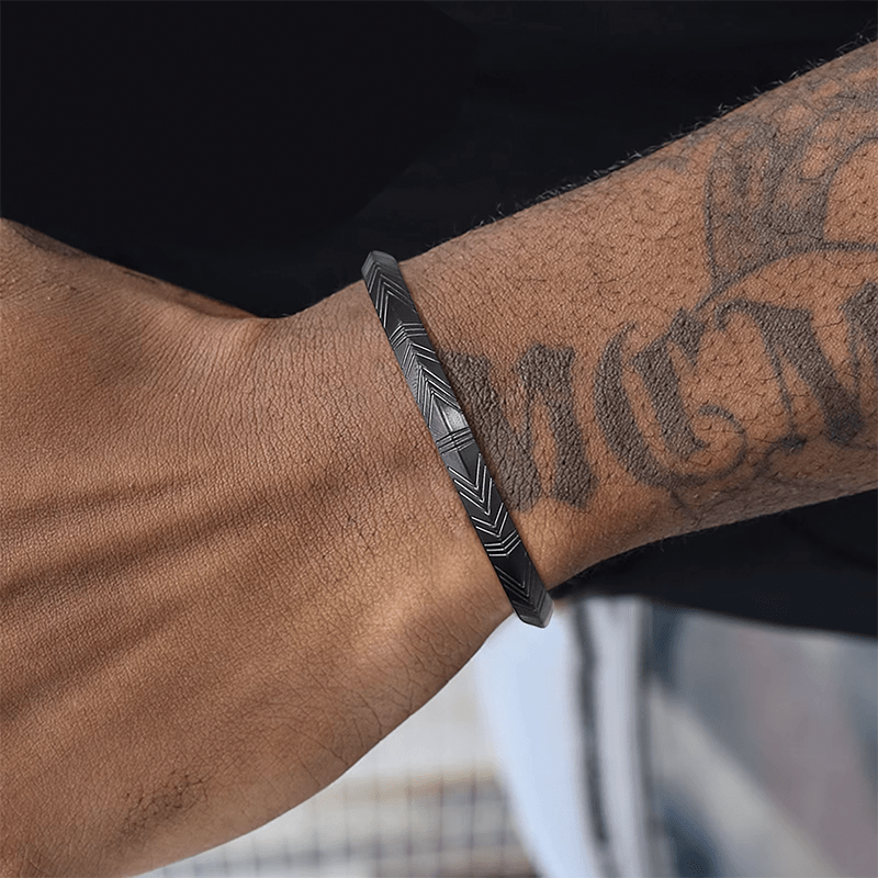 Bracelet Jonc Acier Inoxydable