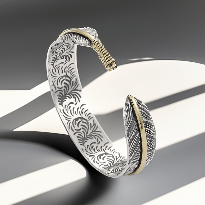 Bracelet Jonc plume