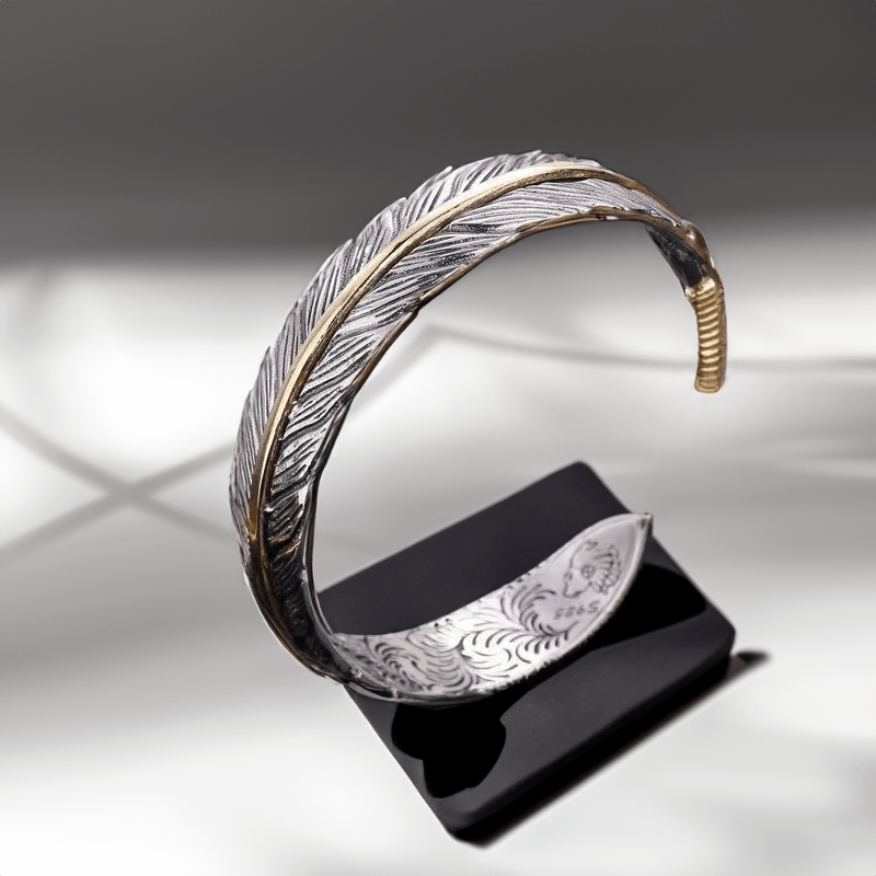 Bracelet Jonc plume