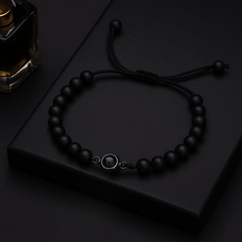 Bracelet Perle Photo Personnalisé