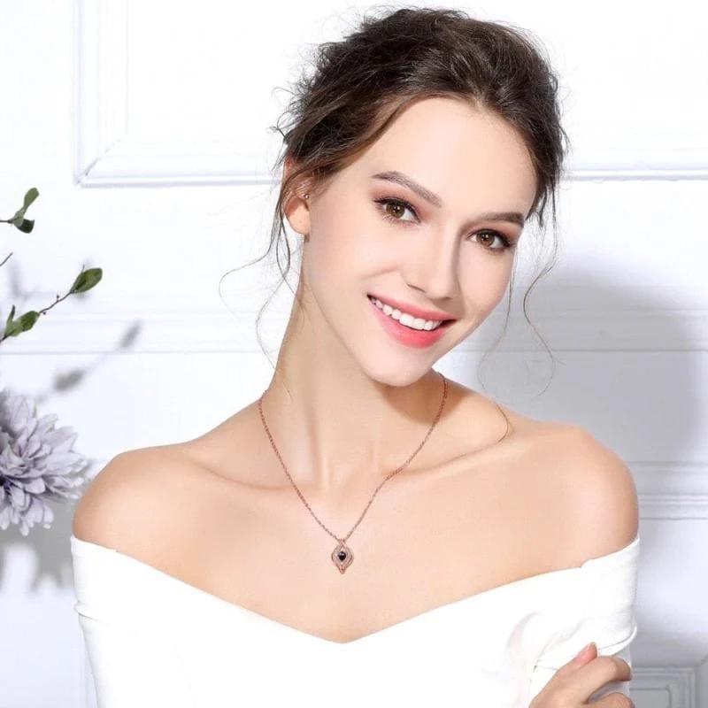 Collier Photo Personnalisé en Argent