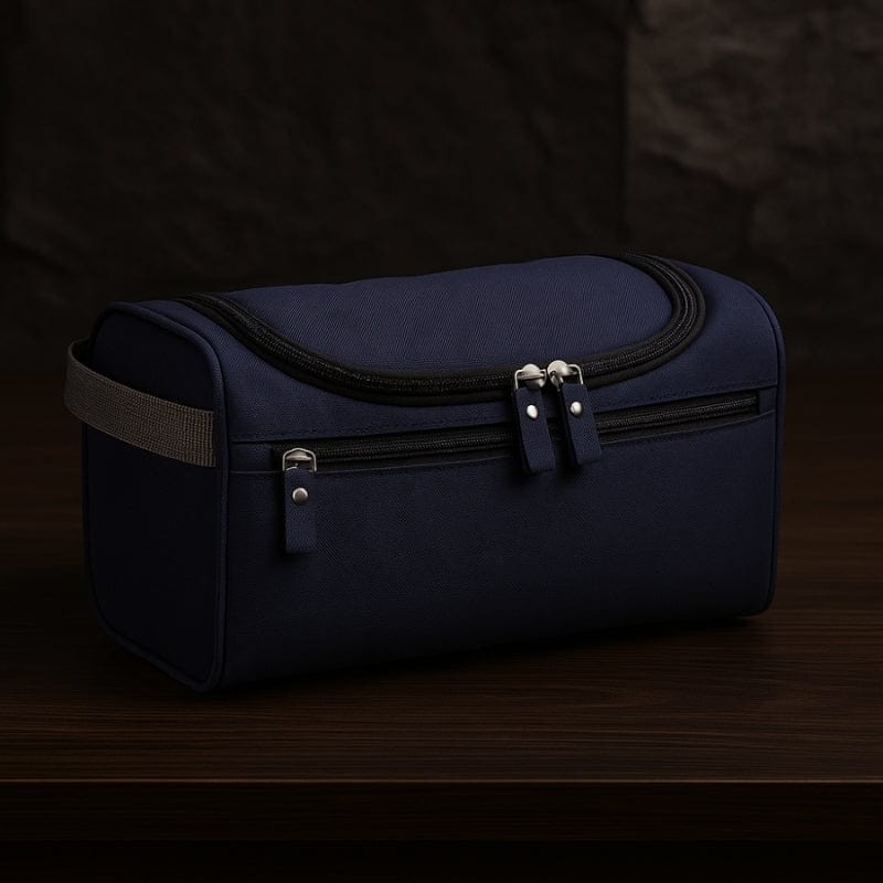 Grande trousse de toilette homme suspendue – Organisation et praticité