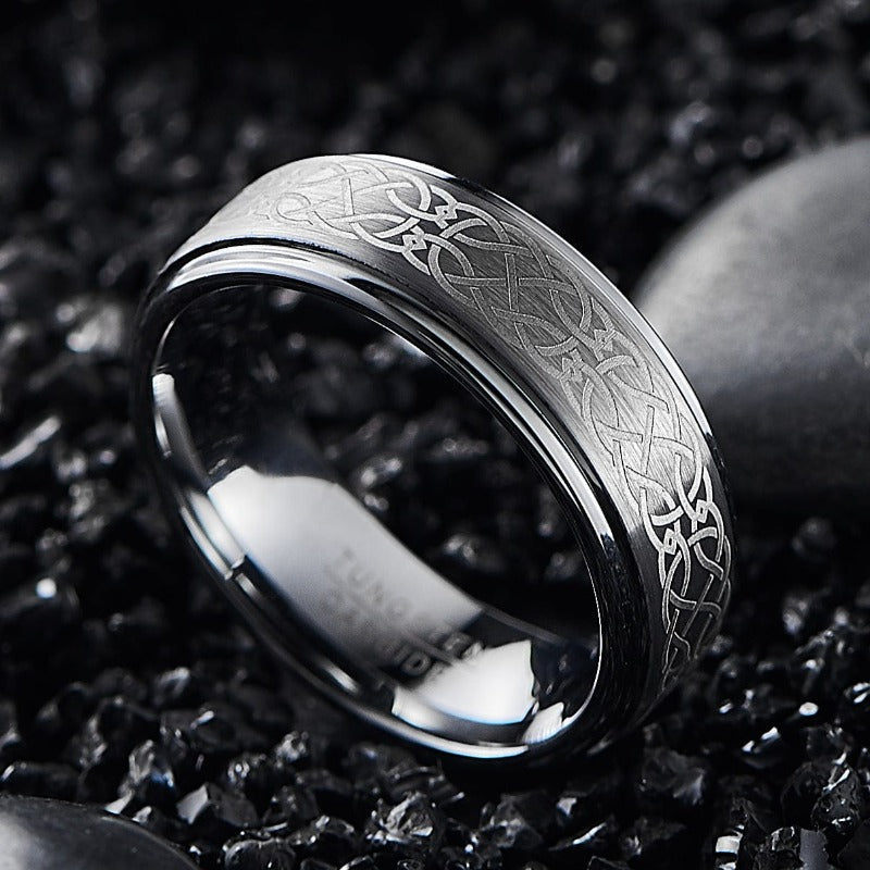 Bague Argent Celtique