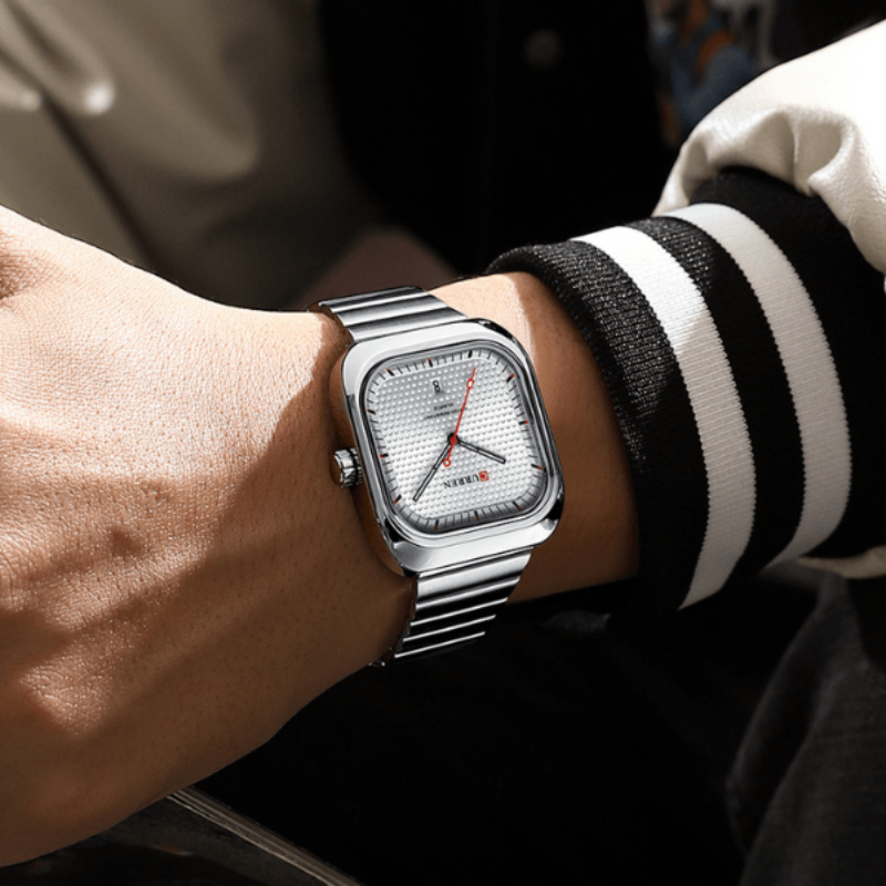 Montre Quartz Carré