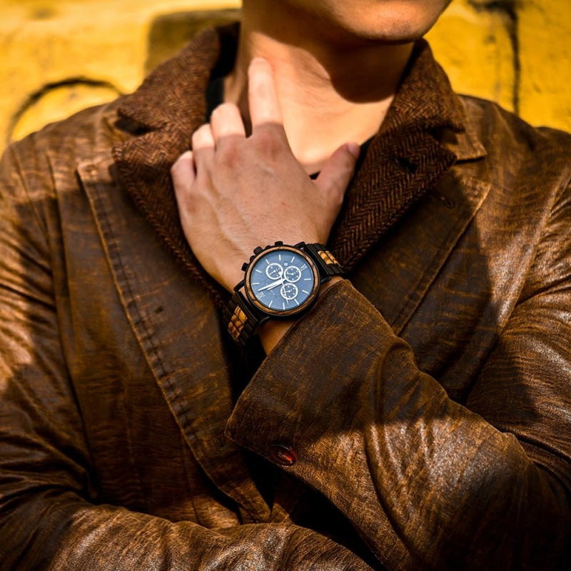 Montre Quartz en Bois