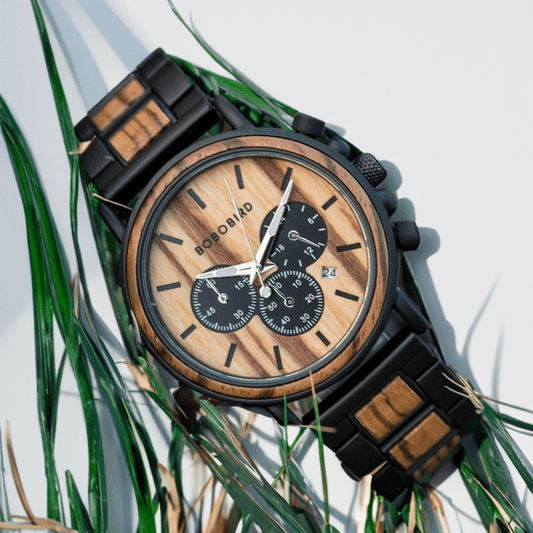 Montre Quartz en Bois