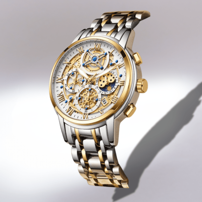 Montre Squelette Chronographe Luxe