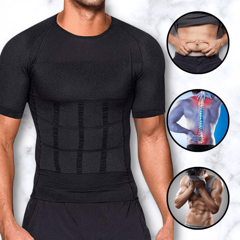 Tee-shirt de compression homme