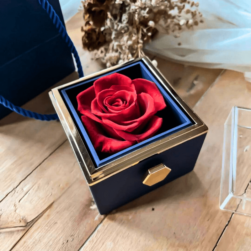 BOÎTE CADEAU À BIJOUX ROSE ETERNELLE