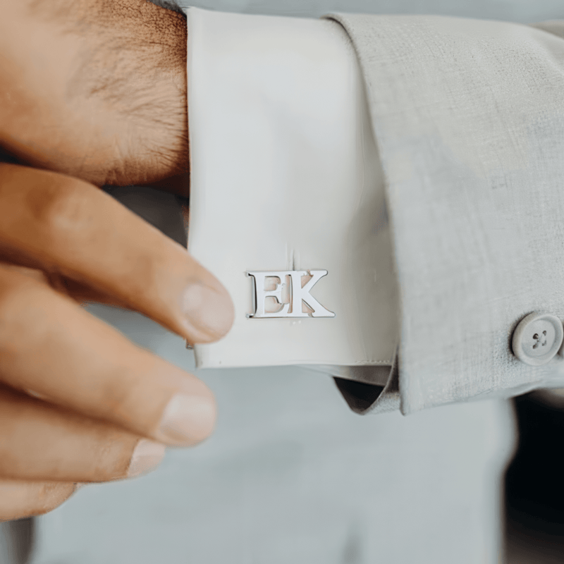Boutons de manchette personnalisés luxe