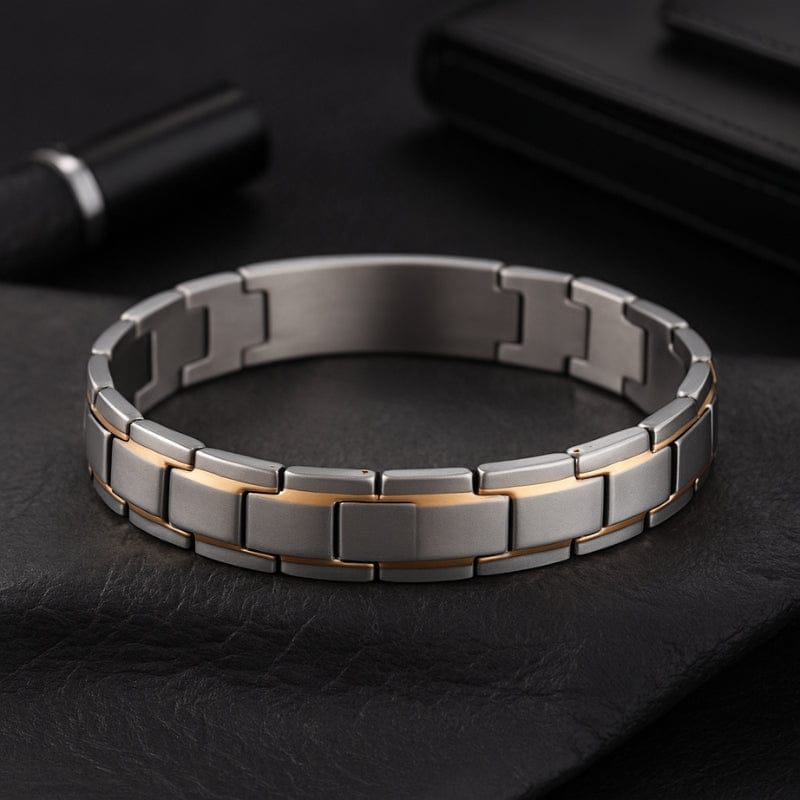 Bracelet Homme Personnalisé Acier - Maillons Épais