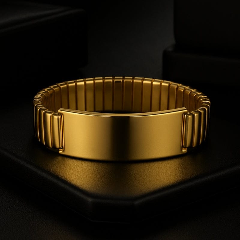 Bracelet Homme Personnalisé Acier - Inoxydable et Ajustable