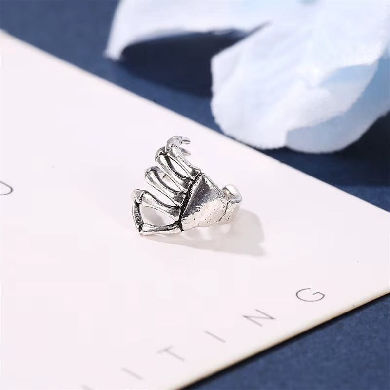 Fausse Boucle d'Oreille Homme Clip - Ear Cuff Rock Sans Perçage