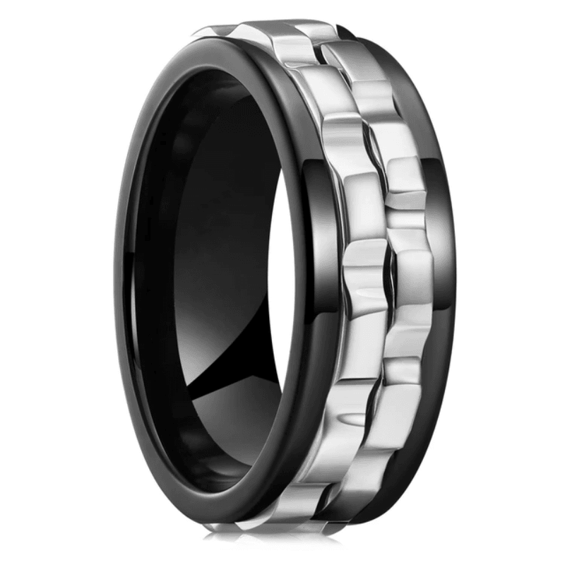 BAGUE ANTI STRESS NOIRE