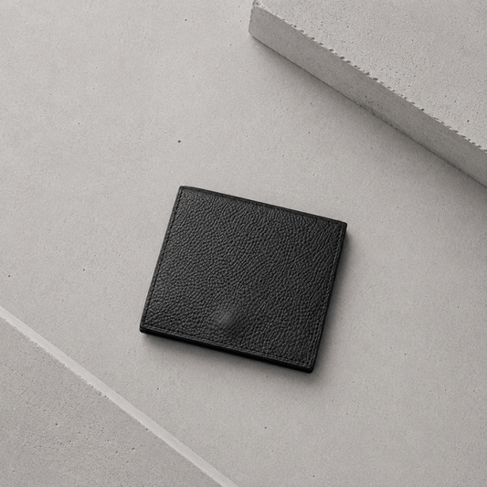 Porte-Cartes Homme en Cuir de Vache Véritable à Rabat