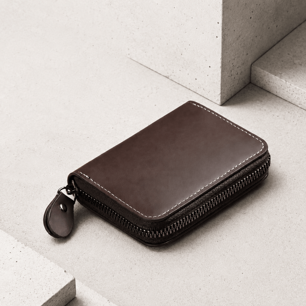 Porte-Cartes Homme Grande Capacité Multi-Cartes Éventail