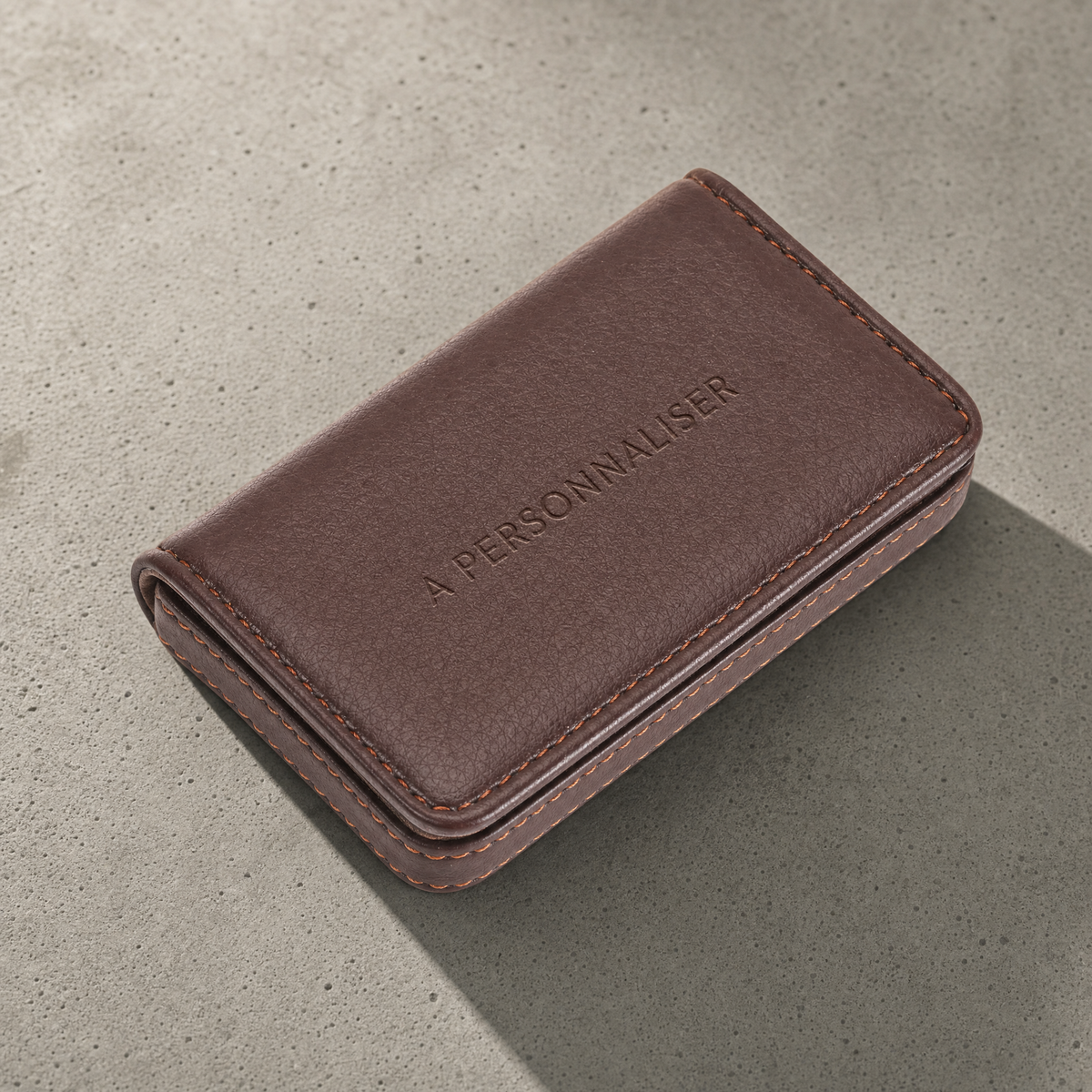 Porte-Cartes Homme Personnalisé Magnétique à Graver