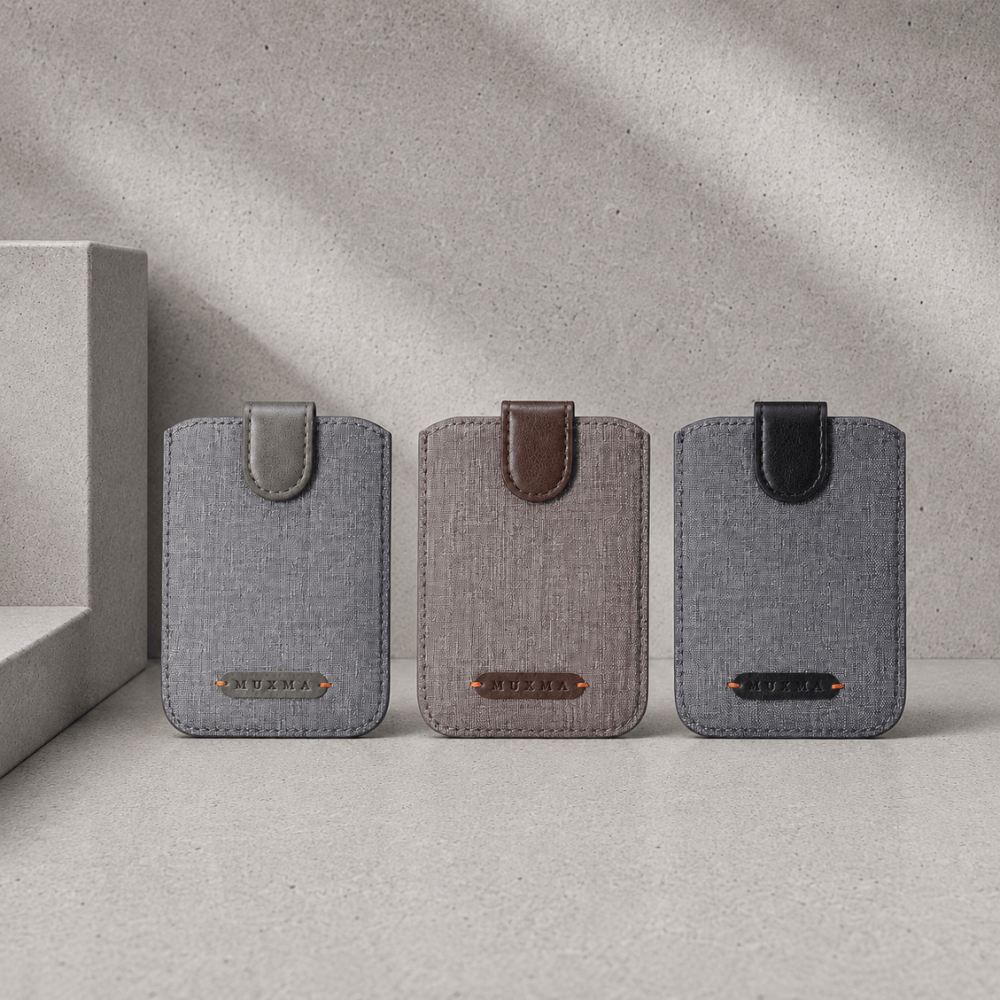 Porte-Cartes RFID à Tirette au Dos du Téléphone