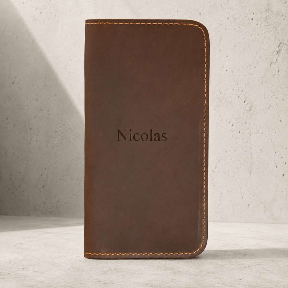 Portefeuille Homme Cuir Personnalisé Format Long