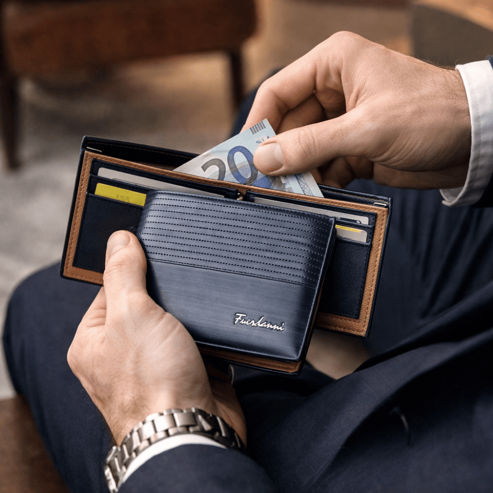 Portefeuille Homme Vintage Luxe