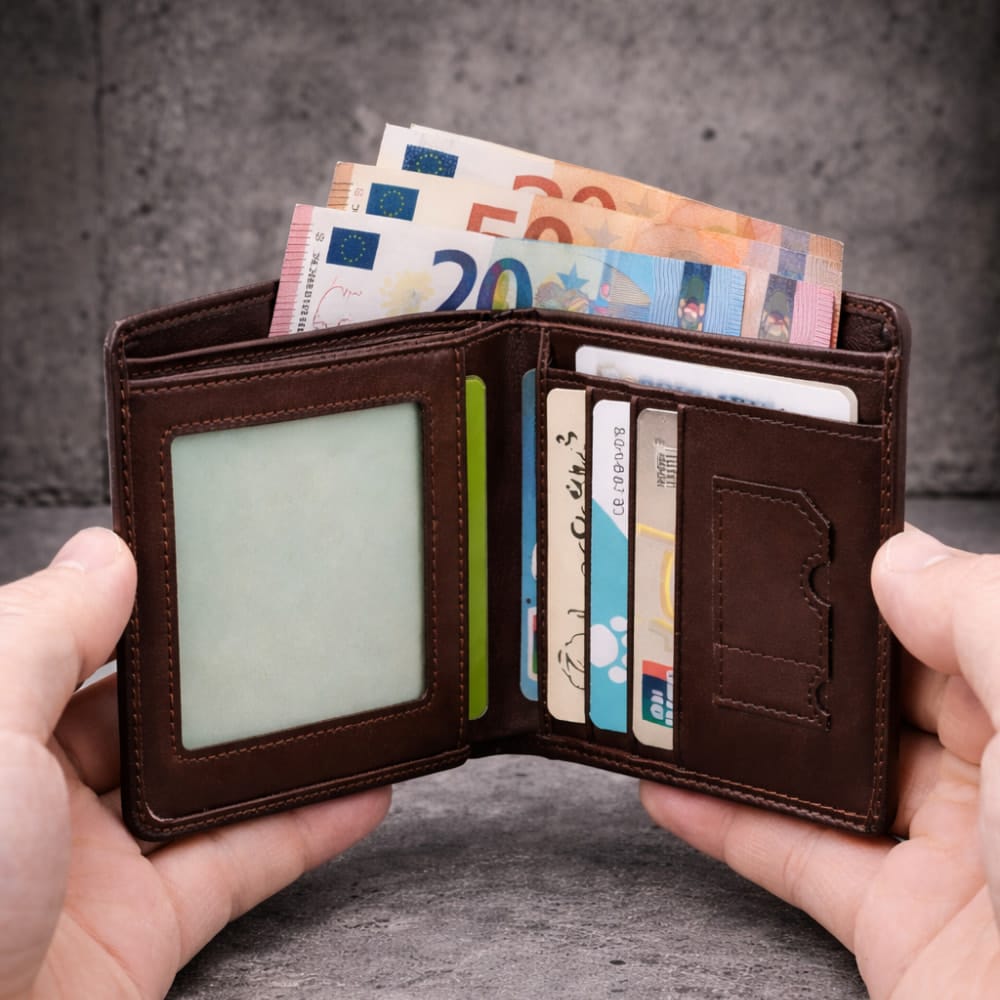 Portefeuille Homme Vertical RFID