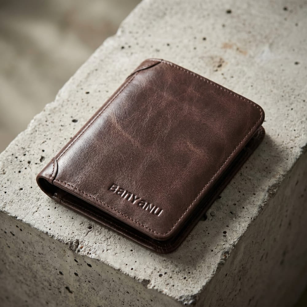 Portefeuille Homme Vertical RFID