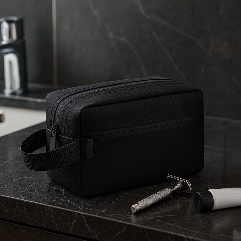 Trousse de toilette voyage homme - personnalisable et compacte