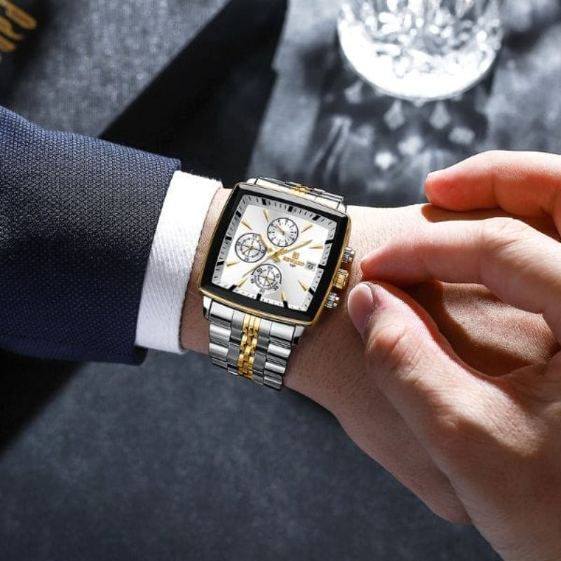 Montre Carrée Oyster Luxe