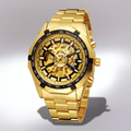 Montre Squelette Automatique Or