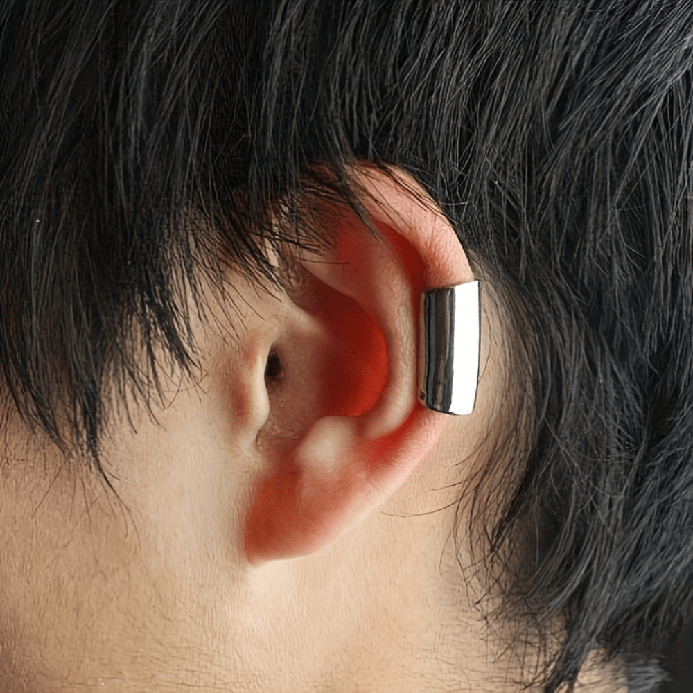 Boucle d’Oreille Clip pour Homme – Élégance Sans Perçage