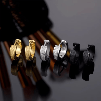 Boucles d'Oreilles Anneaux – Acier inoxydable | Style Luxe et Original