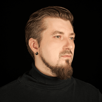 Boucles d'Oreilles Anneaux Noirs - Style Minimaliste et Discret