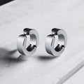 Boucles d'Oreilles Aimant Clip Anneau - Style sans Piercing