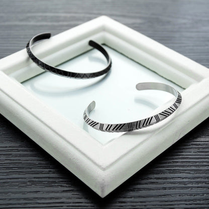 Bracelet Jonc Acier Inoxydable