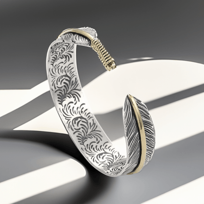 Bracelet Jonc plume