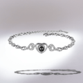 Bracelet Personnalisé cœur photo