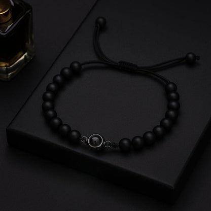 Bracelet Perle Photo Personnalisé