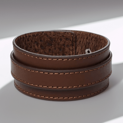 Bracelet de force en cuir pour homme