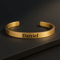 Bracelet Jonc Homme Personnalisable - Élégant et Discret