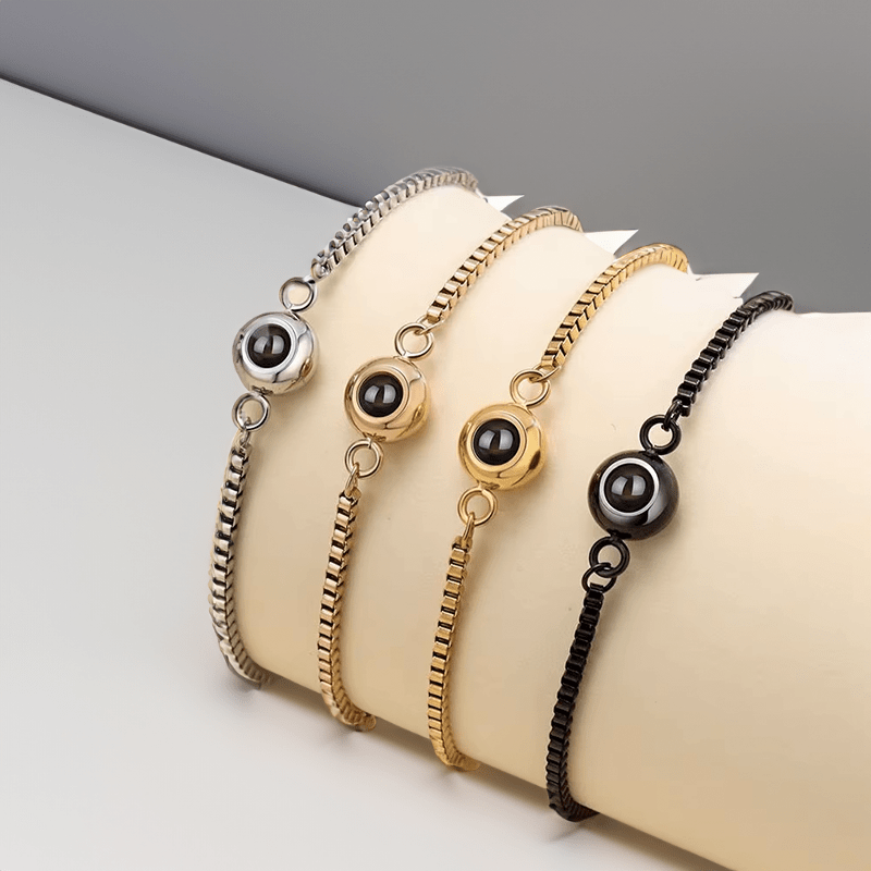 Bracelet Personnalisable Projection Photo