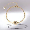 Bracelet photo cœur à personnaliser