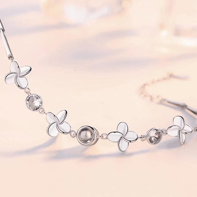 Bracelet photo personnalisé luxe