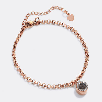 Bracelet photo projection luxe