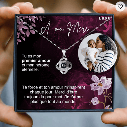 Collier Pendentif Photo Personnalisé