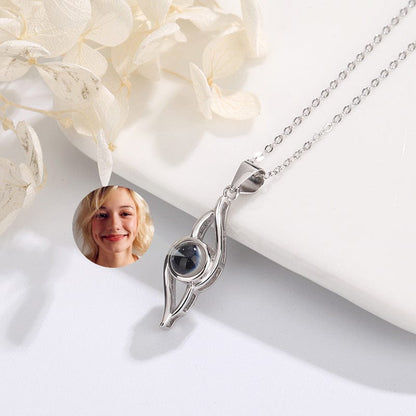 Collier Personnalisé Photo Projection