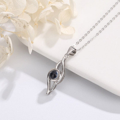 Collier Personnalisé Photo Projection