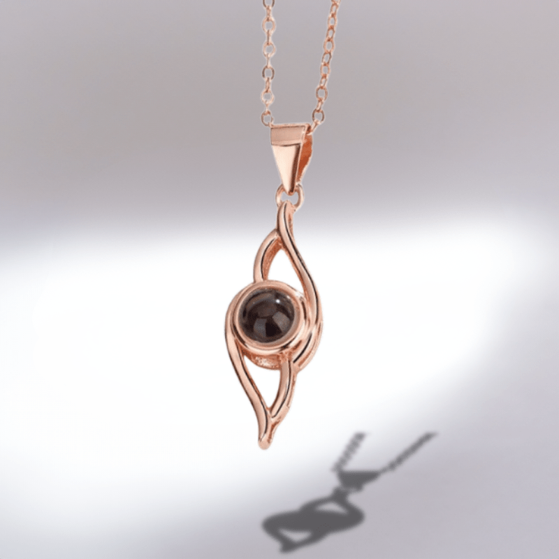 Collier Personnalisé Photo Projection