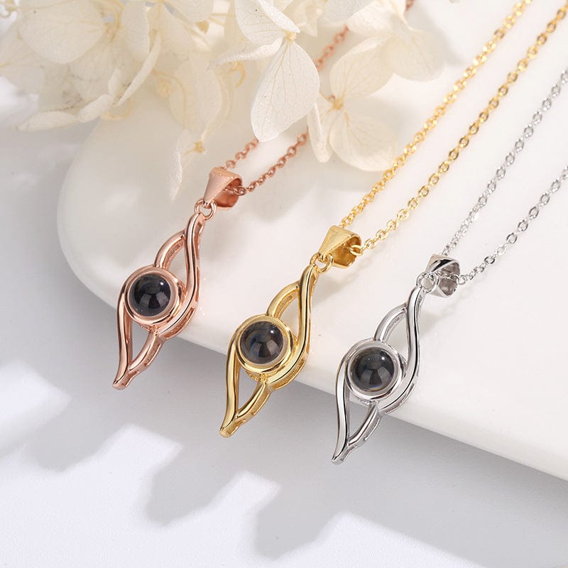 Collier Personnalisé Photo Projection