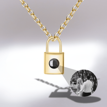 Collier Photo Cadenas Personnalisé